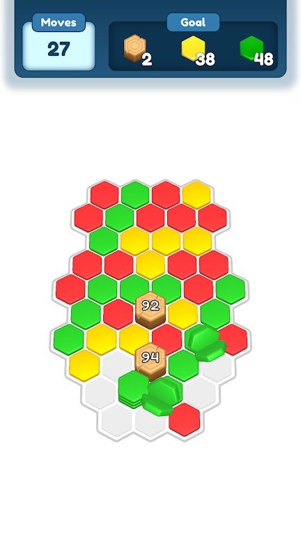 匹配堆积六边形1