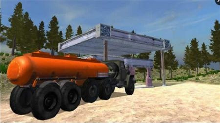 重型四驱卡车模拟Offroad Oil Truck1