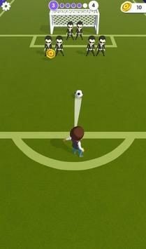 火柴人足球射门Stickman Soccer Goals0