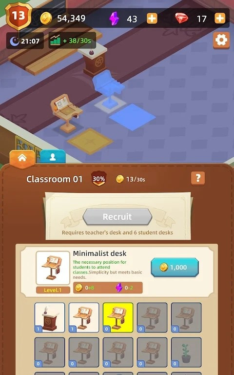 放置巫师学校大亨Idle Wizarding School Tycoon0