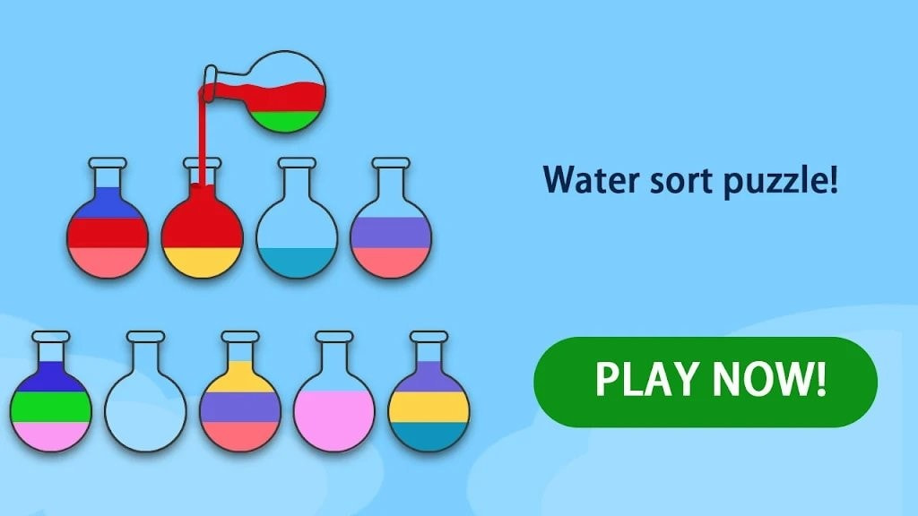 试管排序拼图(Sort Puzzle&Free Classic)2