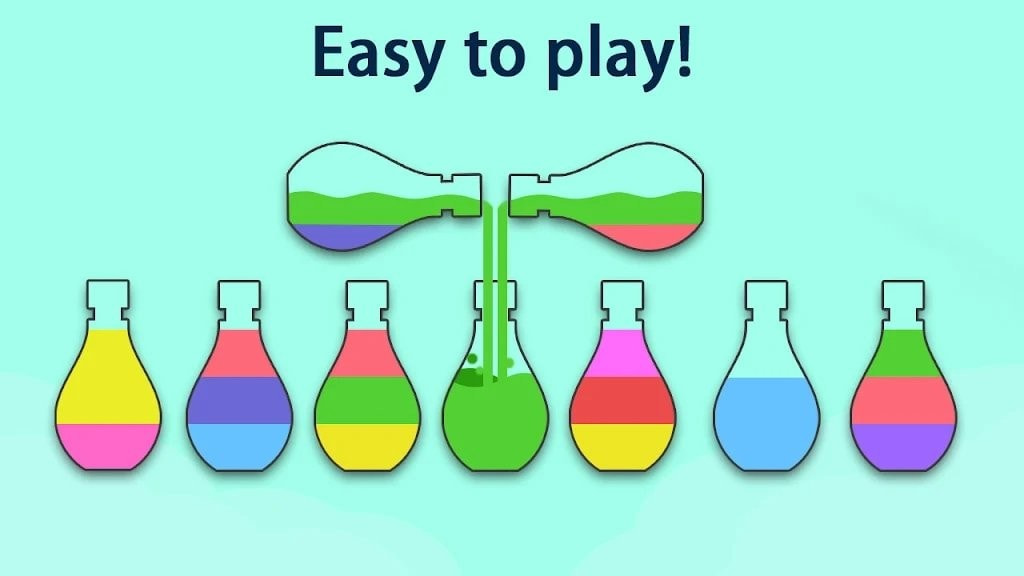 试管排序拼图(Sort Puzzle&Free Classic)1